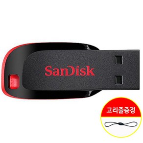 샌디스크 USB 64GB 메모리 CZ50 2.0 유에스비 64기가 + 고리줄 CS, 1개