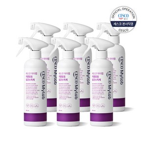 세스코 마이랩 곡물발효 살균소독제 500ml, 6개