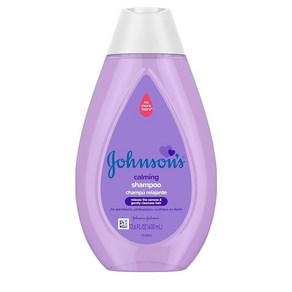 Johnson's Baby 진정 효과가 있는 NatualCalm 향이 나는 카밍 베이비 샴푸 투명 400ml(13.6온스) (3팩), 13.6 Fl Oz (Pack of 3), 400ml