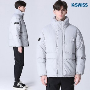 K-SWISS] 토니 솔리드 덕다운 숏 패딩 점퍼