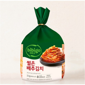 골든싸이]비비고_썰은배추김치 3kg 1개