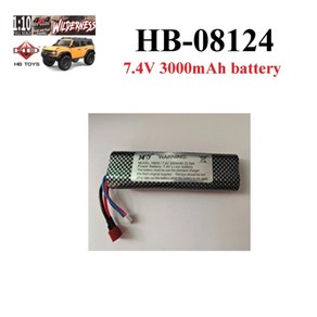 HB-08124 황보 1/10 RC 크롤러 차량 7.4V 3000mAh battey, 1개