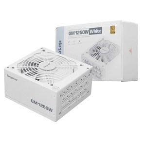 Segotep GM1250W 80PLUS GOLD 풀모듈러 ATX3.1 PCIE5.1 화이트