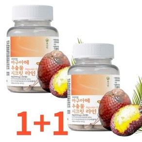 1+1 아구아헤 추출물 천연에스트로겐 시크릿 라인 600mg x 60정, 2개