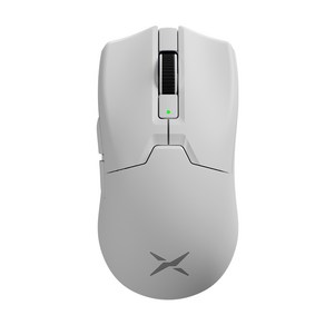 DELUX M800 Ultra Gaming Mouse Wireless 4khz PAW3395 26kDPI Bluetooth Ergonomic Computer Gamer Mice, white