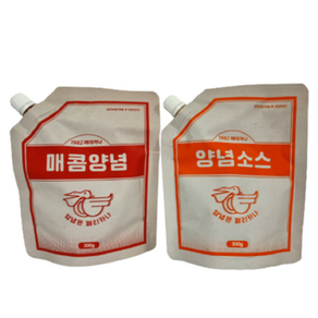 페리카나 양념치킨 소스 오리지널 + 매콤양념 2종 세트, 300g, 1개