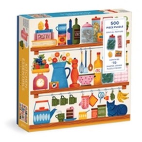 Kitchen Essentials 500 Piece Puzzle with Shaped Pieces, Galison, Kitchen Essentials 500 Piece.., Galison(저)