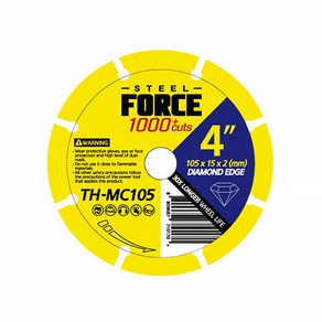 스틸포스 4인치 멀티컷터날 TH-MC105 105mm, 1개