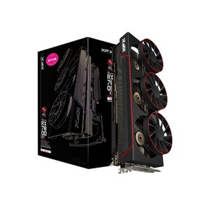 XFX XFX 라데온 RX 7800 XT Magnetic Ai BLACK D6 16GB