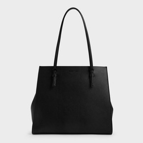 CHARLESKEITH 클래식 더블 핸들 토트 백【재입하】(ULTRA MATTE BLACK)