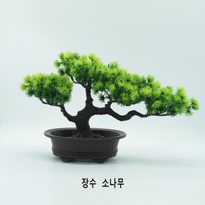 XMJRL모조 식물 조화 화분에 심은 식물 환영 소나무 분재 거실 인테리어 사무실 장식 집 꾸미기 생일 선물, 장수 소나무, 1개