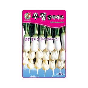 알타리무씨앗 우정알타리무 30g 영리재배 비대 빠름, 1개