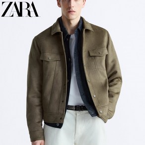 ZARA 자라 라펠 칼라넥 에코 스웨이드 자켓 2컬러 Z1200