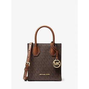 Michael Kors 블랙 프라이데이 머서 엑스트라 스몰 로고 천연 가죽 크로스바디 백