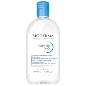 바이오더마 BIODERMA 하이드라비오 H2O 500mL 제품 클렌징 12장 1개, 12개