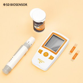 SD체크골드2 혈당측정 풀세트 혈당측정기 + 체크골드2 시험지100매 + 채혈침 100개 + 알콜솜100매 [벤저스출고], 1세트, SD 체크골드2 세트