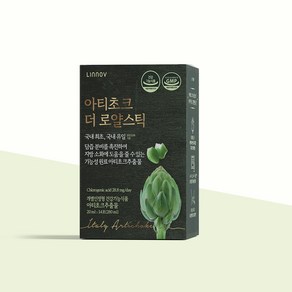 리노브 아티초크 더 로얄스틱 숙취해소 이탈리아산, 14개, 20ml, 14개