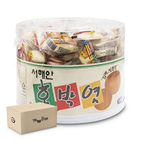 서해안 호박엿 1.4kg 수능엿 합격엿 (1박스-4통), 1개