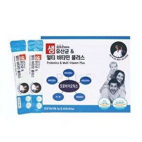 김오곤의 생유산균 & 멀티 비타민 플러스 2g x 30포 (1개월분), 60g, 1개