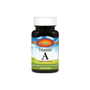 Carlson Vitamin A Palmitate 15 000 Iu 120 Sgels 720092