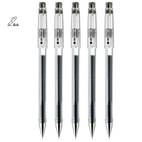 PILOT 하이테크-C 0.4mm 5개 파일롯트 HI-TEC-C 젤 잉크 볼펜