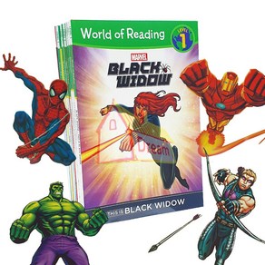 국내 1일 배송 월드오브리딩 마블 31권세트 시즌1 시즌2 선택가능 world of reading super hero 음원 제공