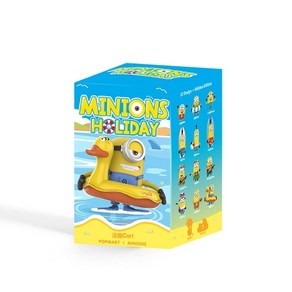 팝 마트 미니언즈 홀리데이 블라인드 박스 1 piece despicable me action kawaii figue gift toy, 1개, 협력사, 1개