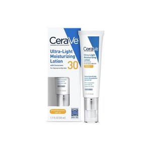 [CeaVe] 세라비 울트라 라이트 모이스처라이징 SPF 30 로션 50mL, 1개