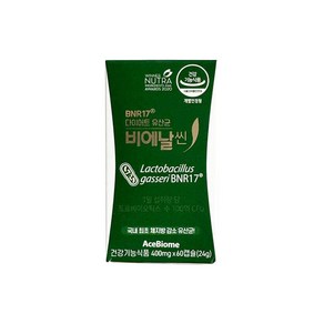 비에날17 비에날씬 다이어트 유산균 캡슐, 60정, 1개