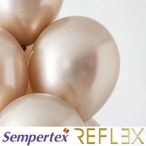 셈퍼텍스 풍선 30cm, 1개, 리플렉스 샴페인 [50입]