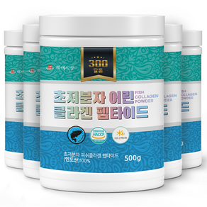 초저분자 어린콜라겐 펩타이드 500g통 HACCP인증제품, 4개, 500g