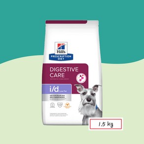 )당일발송( 힐스 독 id i/d 로우팻 1.5kg 강아지 소화 low fat degestive cae chicken flavo, 1개, 닭