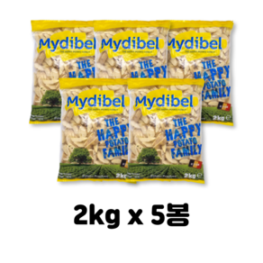 마이디벨 웨지감자 스킨온(반달감자) 1박스(2kgx5봉), 2kg, 5개