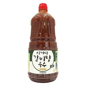 이거다 갈비탕육수, 1개, 1.8L