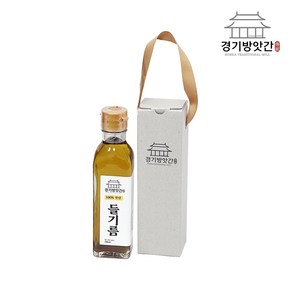 경기방앗간 저온압착방식 방앗간 국산 통깨 진한 참기름 들기름 180ml(국산), 2.국산180ml 들기름, 1개, 180ml