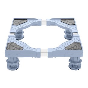모칸도 당일발송 세탁기받침대 CDMK-A01 (이동받침대 냉장고 건조기 다용도 받침대 크기조절 가전제품 고정 균형맞춤), 1개