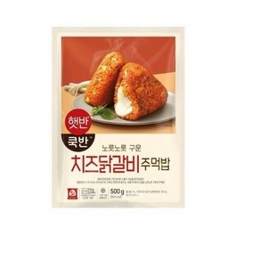 햇반쿡반 치즈닭갈비주먹밥 500g