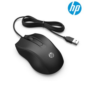 HP 105 유선 USB 마우스 노트북용 데스크탑용