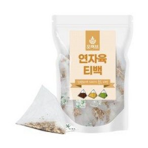 오허브 연자육 연자육차 삼각티백차 25개 연밥 연꽃씨 연자, 25g, 1개, 25개입