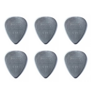 지엠뮤직_세트(6개)던롭피크 449R1.14 Max Grip1.14mm Standard Dunlop Pick (No.147세트)