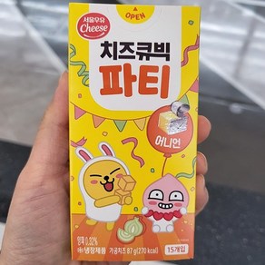 서울우유 치즈큐빅 파티 어니언 87g, 1개