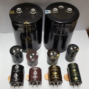 전해콘덴서50V10000uf30 파이45mm 85C삼영제품, 1개