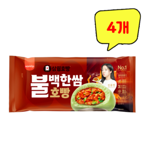 삼립 삼립호빵 불백한쌈 호빵, 4개, 285g