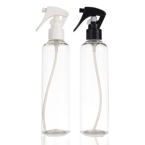 허브스프레이 미니건스프레이(S형) 분무기 100~500ml, 250ml, 투명용기 흰색캡(S형), 1개