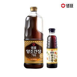 샘표 양조간장 701 1.7L (+맛간장 조림볶음용 500ml)