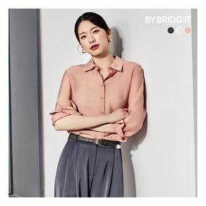 [바이브리짓] (25SS) 크링클 시어 블라우스 3종(+이너 2종)