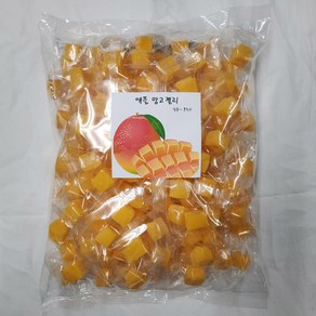 애플망고 젤리 1kg 개별포장 사탕 캔디, 4개