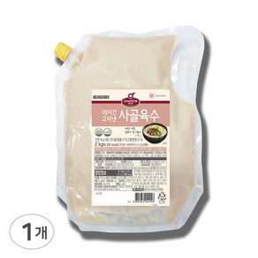 쉐프원 18시간 고아낸 사골육수, 2kg, 1개