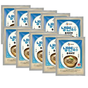 CJ 제일제당 냉면육수 동치미맛, 300g, 20개