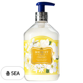 부케가르니 딥 퍼퓸 일랑일랑향 샴푸 +트리트먼트, 5개, 500ml